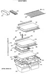 Diagram for 4 - Shelf Parts