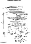 Diagram for 5 - Compartment Separator Parts