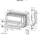 Diagram for 1 - Freezer Door