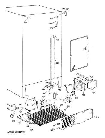 Diagram for CSX22GRXAWW