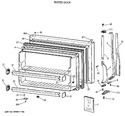 Diagram for 1 - Freezer Door