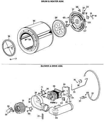 Diagram for DRB2655RALWW