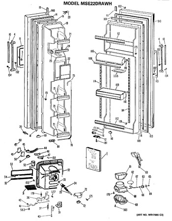 Diagram for MSE22DRAWH