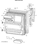 Diagram for 2 - Fresh Food Door