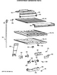 Diagram for 5 - Compartment Separator Parts