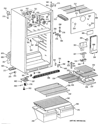 Diagram for MTE16EASDRWH