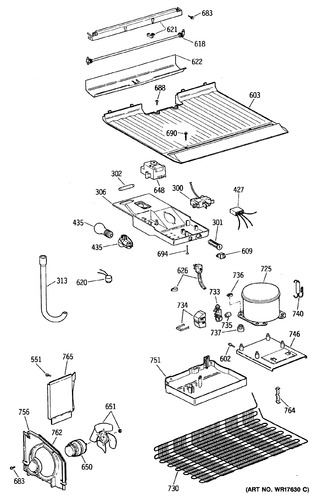 Diagram for MTE16EASDRWH