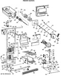 Diagram for 2 - Freezer Section