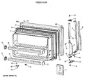 Diagram for 1 - Freezer Door