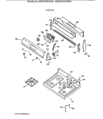 Diagram for JGBP27GEV3WH