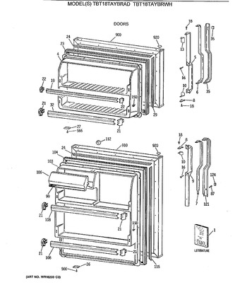 Diagram for TBT18TAYBRAD