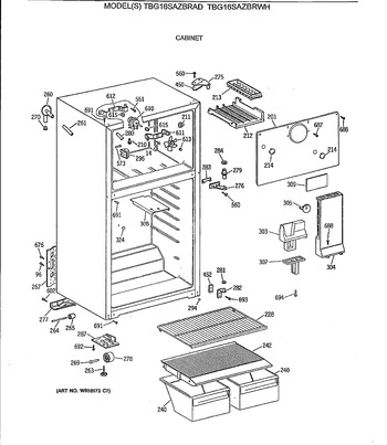 Diagram for TBG16SAZBRAD