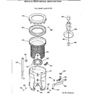 Diagram for 3 - Tub, Basket & Agitator