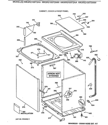 Diagram for WKXR2100T2WW