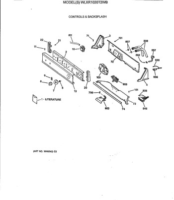 Diagram for WLXR1020T2WB