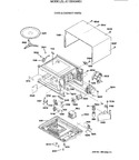 Diagram for 1 - Oven & Cabinet Parts