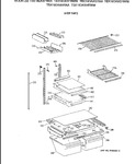 Diagram for 4 - Shelf Parts