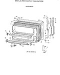 Diagram for 1 - Freezer Door