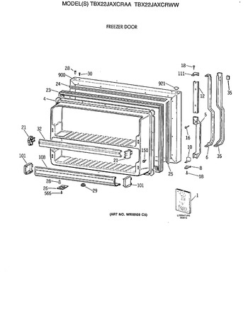 Diagram for TBX22JAXCRWW