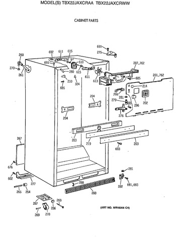 Diagram for TBX22JAXCRWW