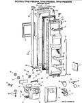 Diagram for 1 - Freezer Door