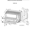 Diagram for 1 - Freezer Door