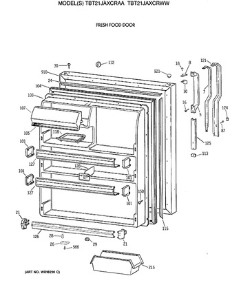 Diagram for TBT21JAXCRWW