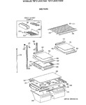 Diagram for 4 - Shelf Parts