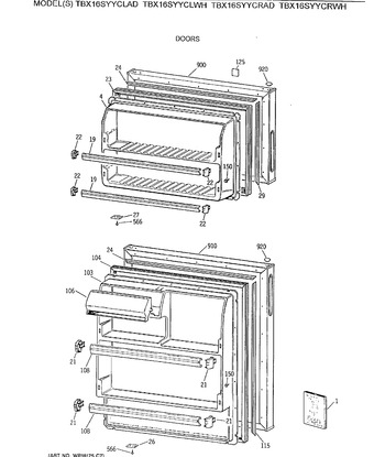 Diagram for TBX16SYYCRAD