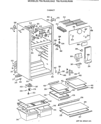 Diagram for TBJ16JAXLRWH