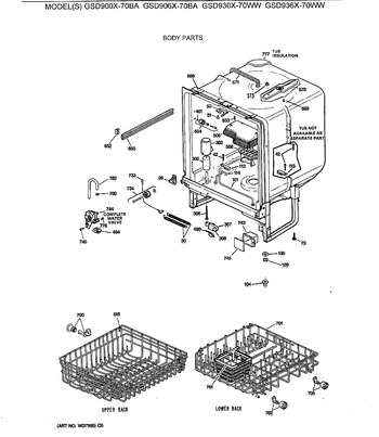 Diagram for GSD906X-70BA