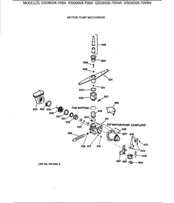 Diagram for GSD906X-70BA