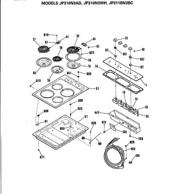 Diagram for JP310N3WH