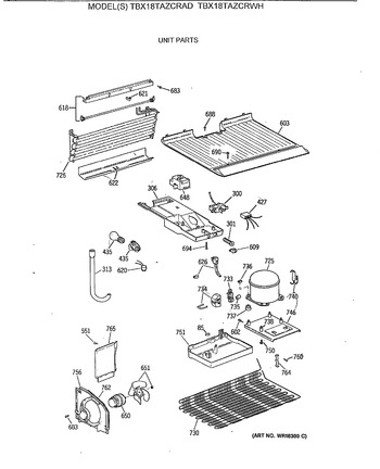 Diagram for TBX18TAZCRWH