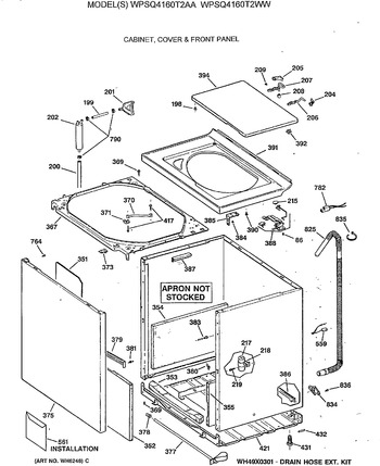 Diagram for WPSQ4160T2AA