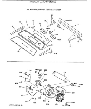 Diagram for DZSQ495GT2WW