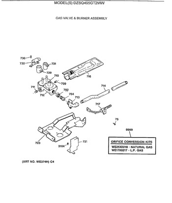 Diagram for DZSQ495GT2WW