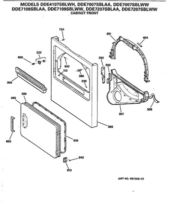 Diagram for DDE7109SBLWW