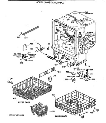 Diagram for GSD1200T03XX