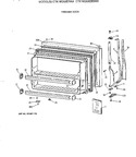 Diagram for 1 - Freezer Door