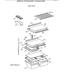 Diagram for 4 - Shelf Parts