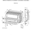 Diagram for 1 - Freezer Door