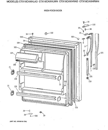 Diagram for CTX18CAXHLWH