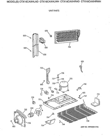 Diagram for CTX18CAXHLWH