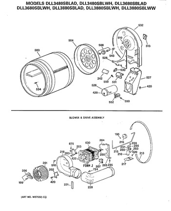 Diagram for DLL3480SBLWH