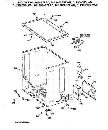 Diagram for DLL3480SBLWH