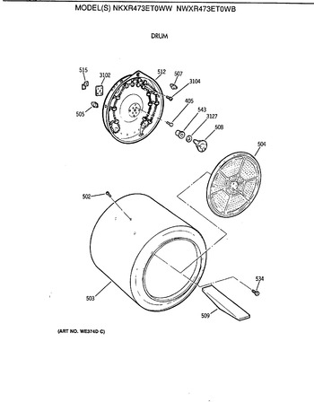 Diagram for NWXR473ET0WB