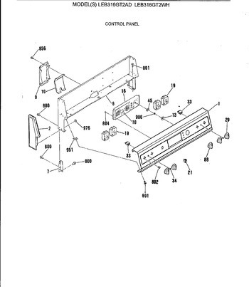 Diagram for LEB316GT2WH