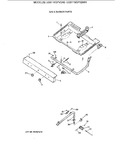 Diagram for 1 - Gas & Burner Parts