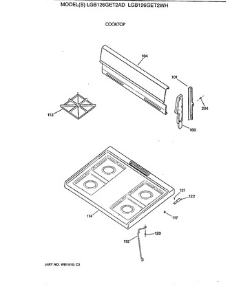 Diagram for LGB126GET2WH